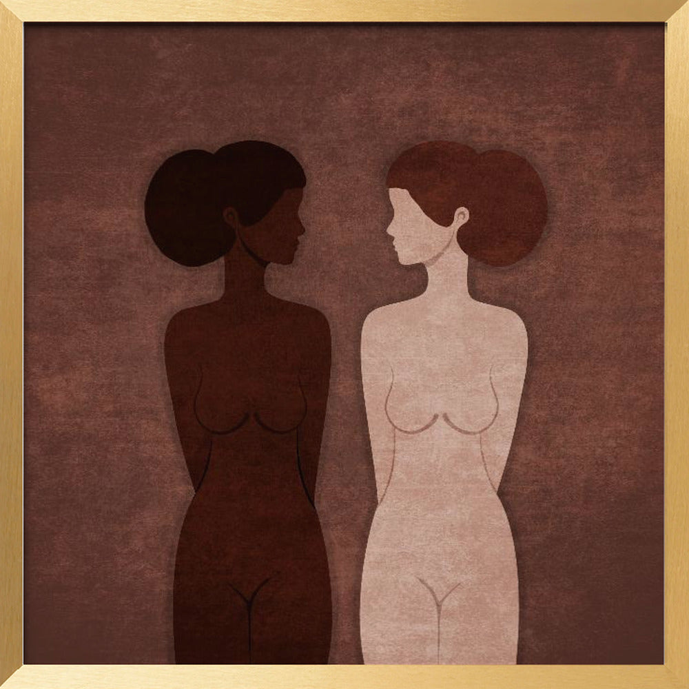 Absctract Terra Women Couples Poster