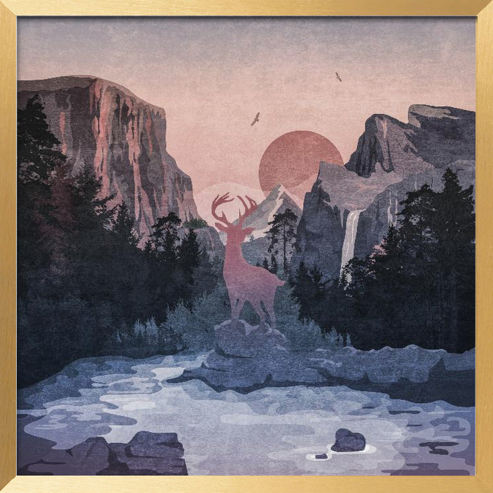 Sephia Yosemite Copy Poster