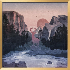 Sephia Yosemite Copy Poster