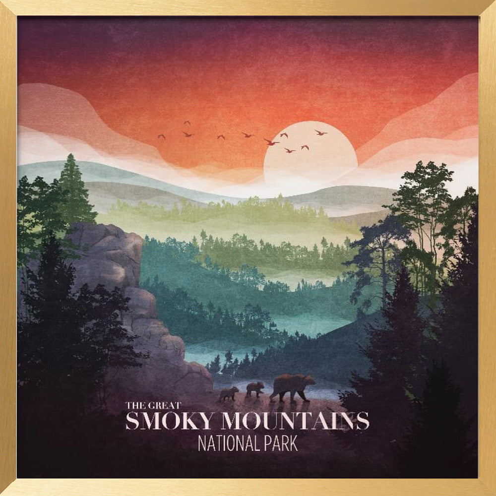 Smoky Mountains Poster