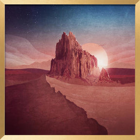 Shiprock Poster