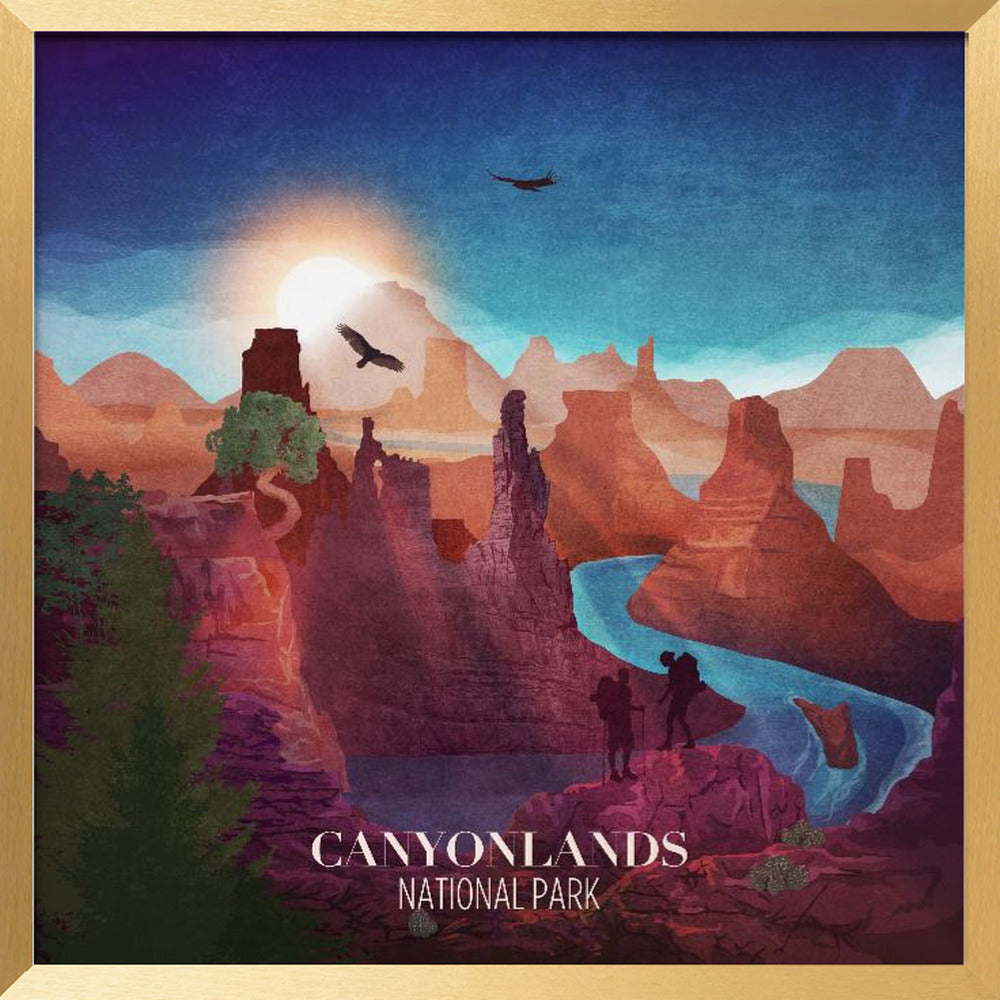 Canyonlands Poster