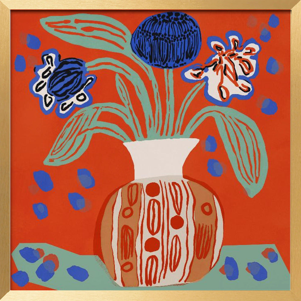 Flower Still Life Poster