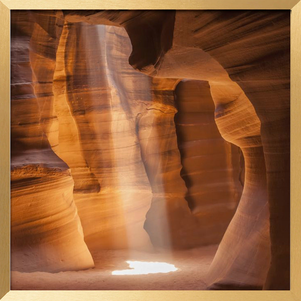 ANTELOPE CANYON Lightbeam Poster