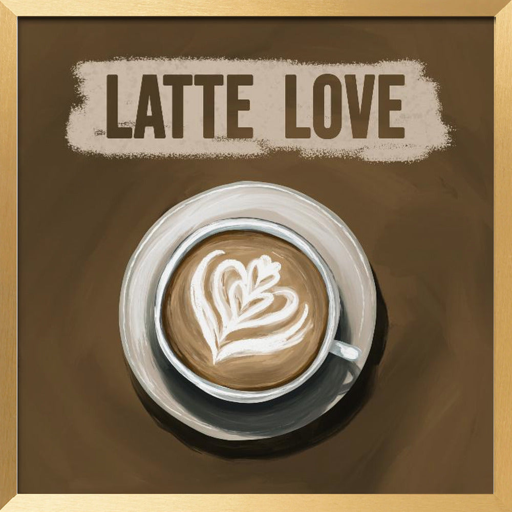 Latte Love Poster