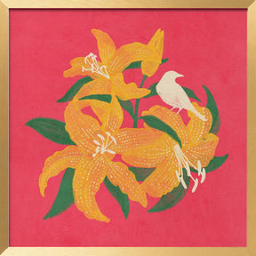 Birdandlillies Poster