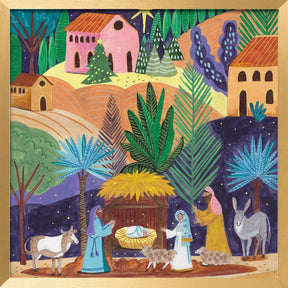 Nativity Scene Poster