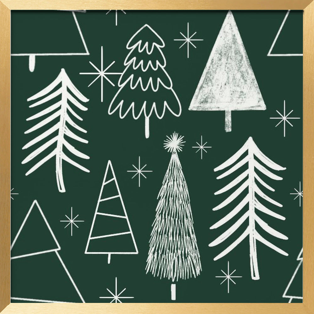 Christmas Tree Evergreen - Tree - Pine Tree Green Poster