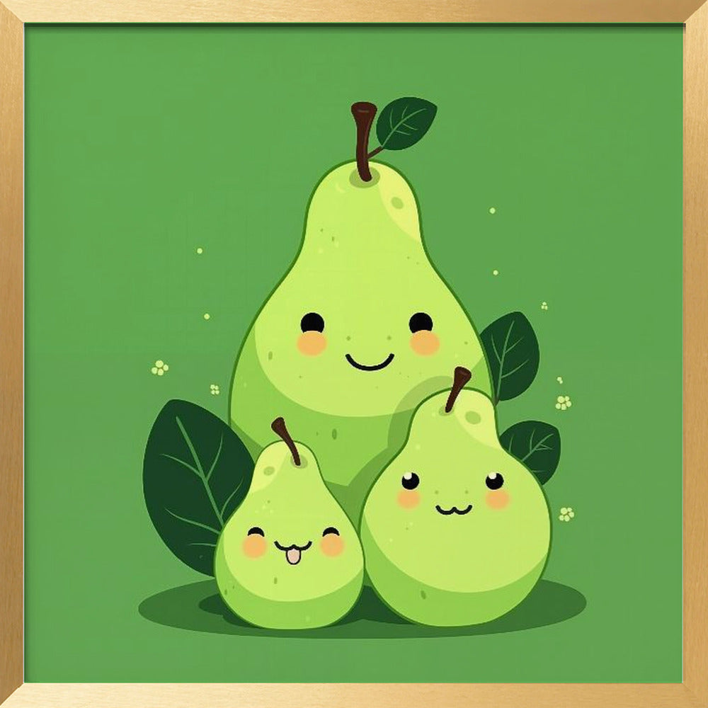 Pear Mom Poster