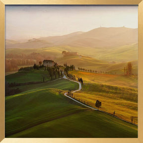 Val d\'Orcia Poster