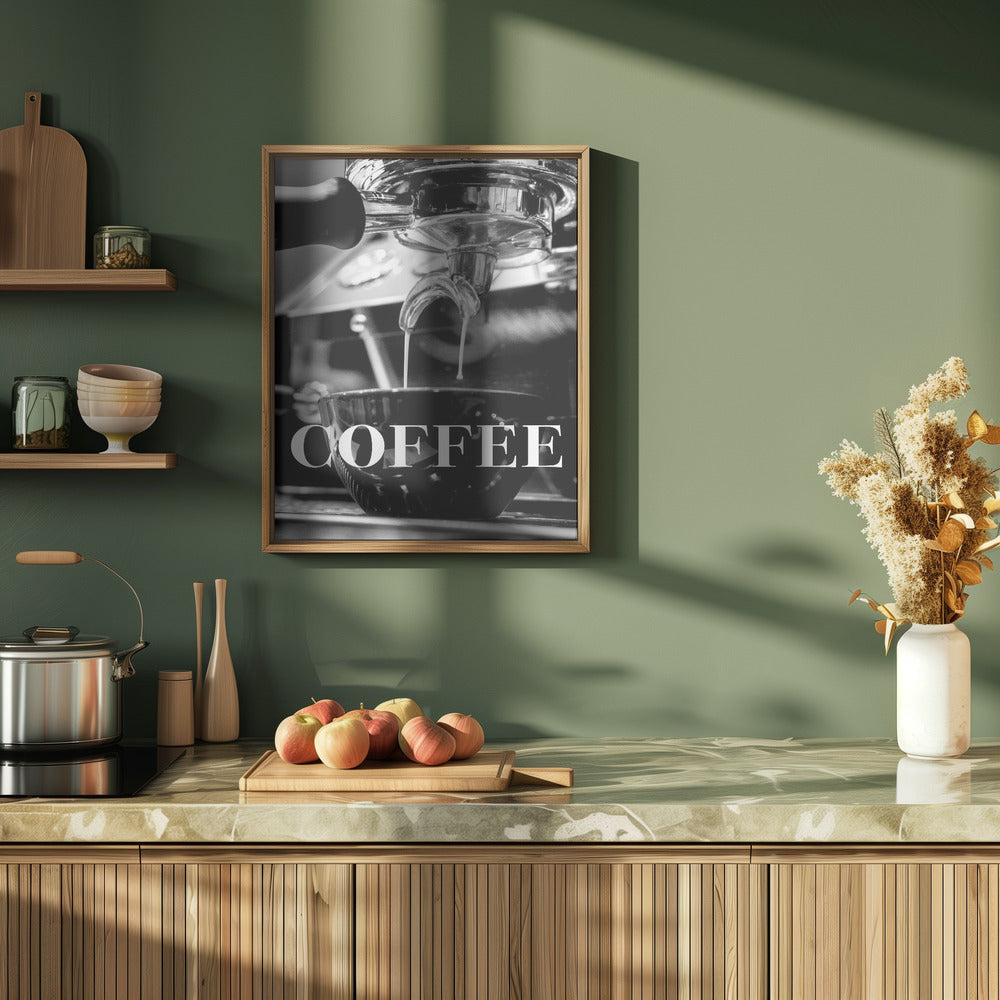 Coffee Text Poster