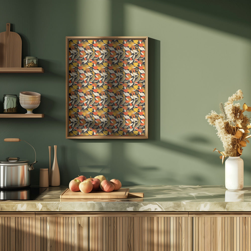 Autumn Pattern Poster