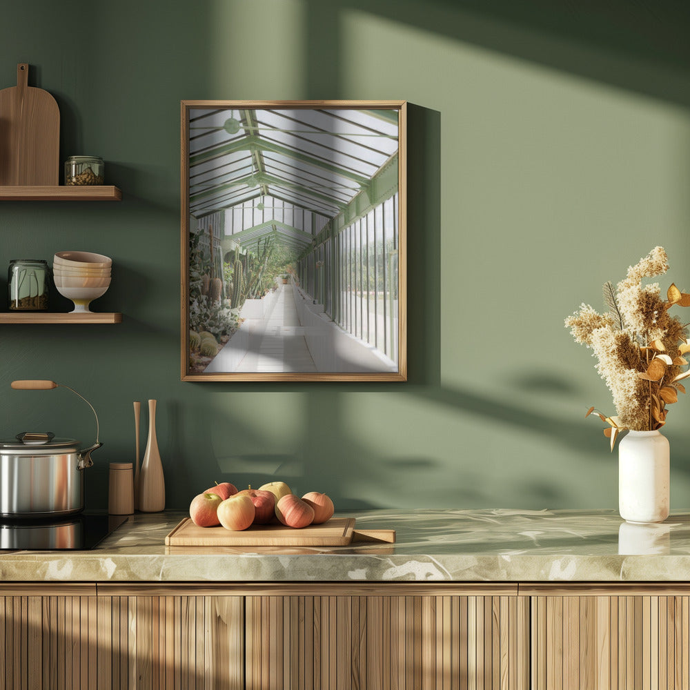 Botanical garden of Paris Poster