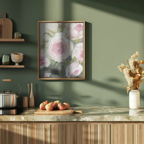 Freyia painterly florals Poster