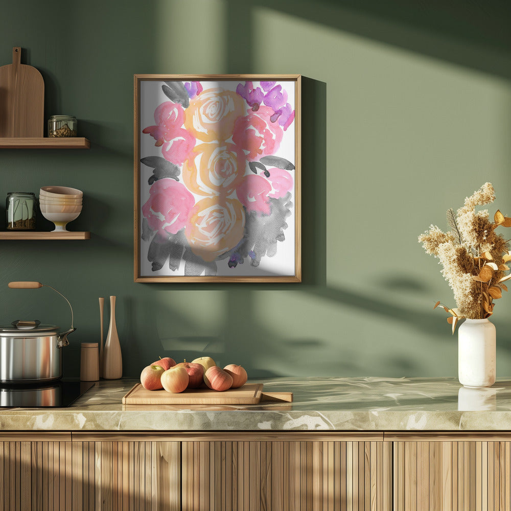 Olympe florals I Poster