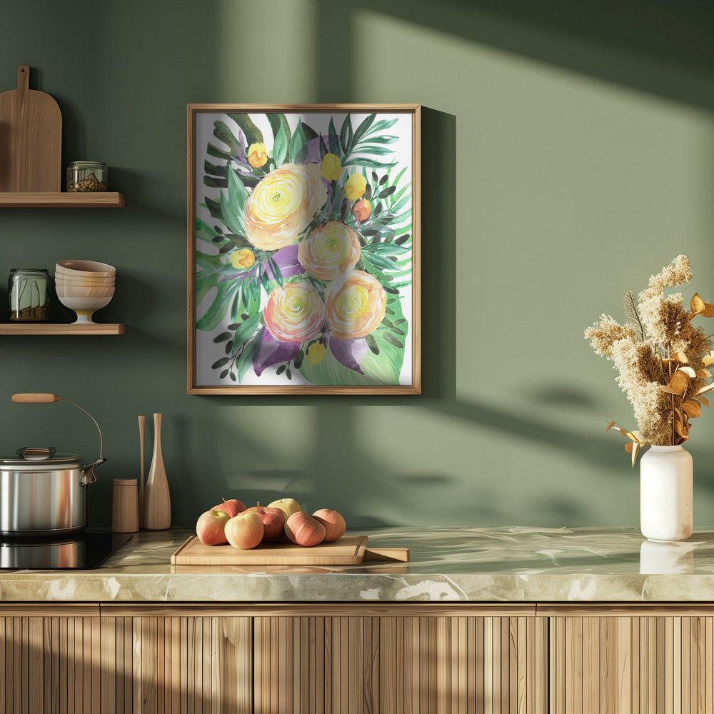 Lola tropical bouquet Poster