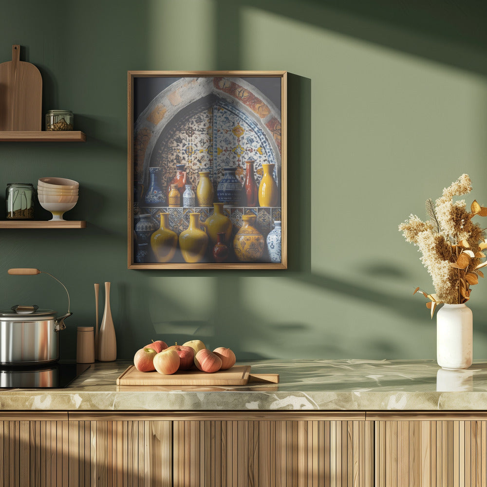 Moroccan Still Life No 6 Poster