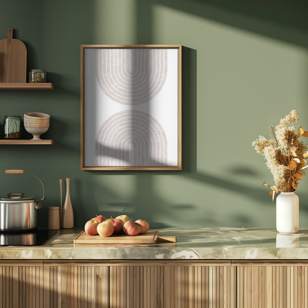 Arch Line Art Poster