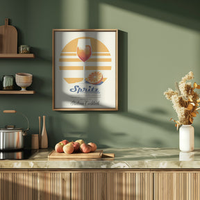 Spritz summer print Poster