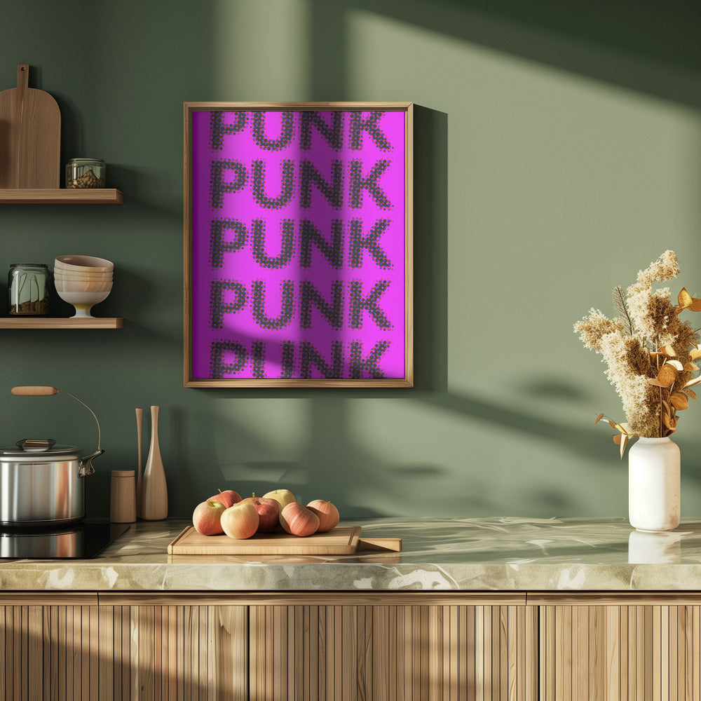 Pink Punk Poster