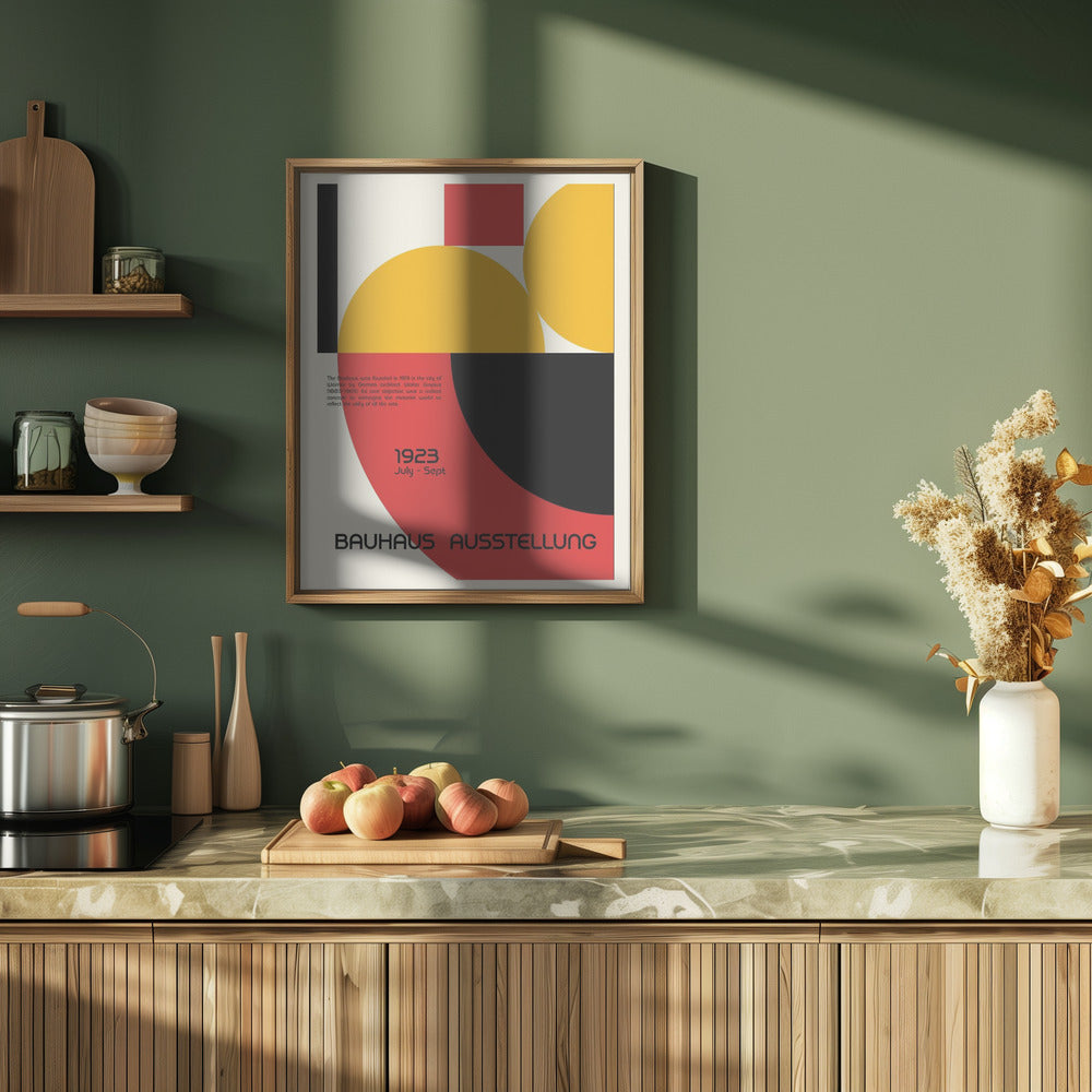 Bauhaus Ausstellung Poster