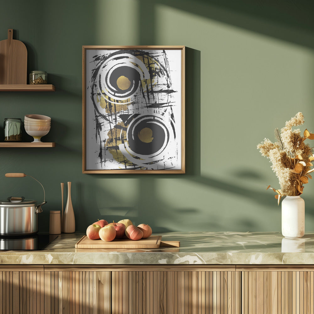 ABSTRACT ART Hypnotizing Poster