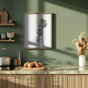 Life is better at the beach | palm trees Poster