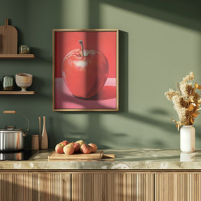 Red Apple Poster