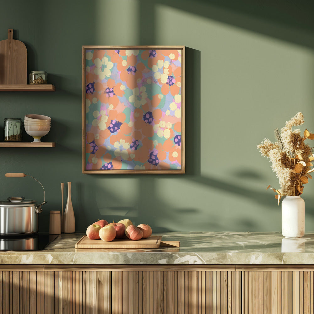 Flowerpattern Poster