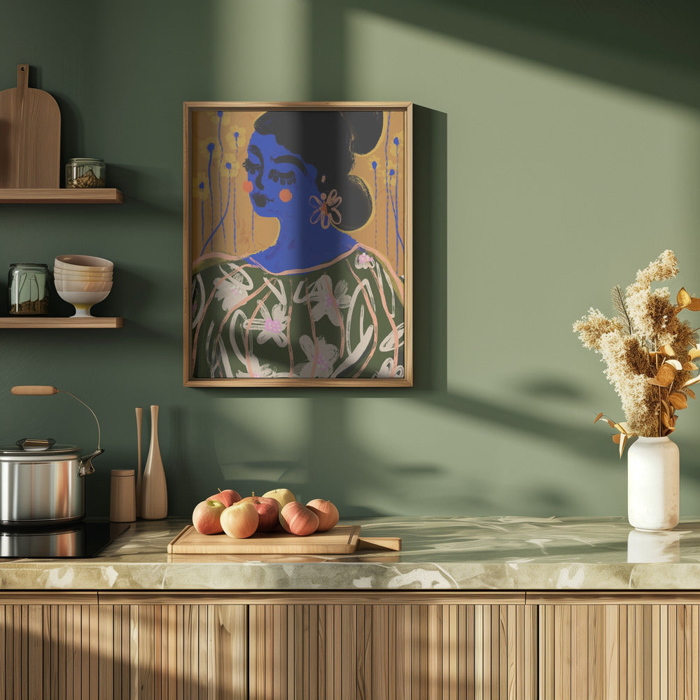 The Blue Woman Poster