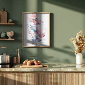 Watercolor Floral No. 8 Poster