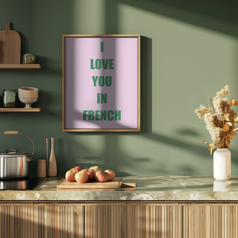 Frenchlovegreen Ratioiso Poster