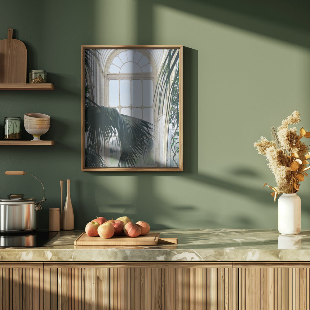 Palm House Windows Poster