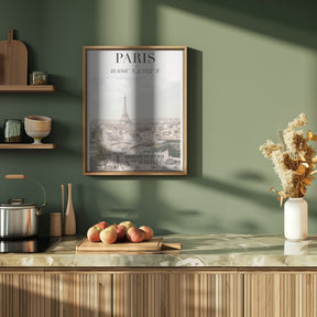 Minimalistpariscolour Ratioiso Poster