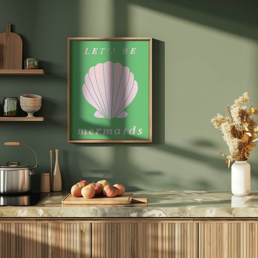 Mermaidsgreen Ratioiso Poster