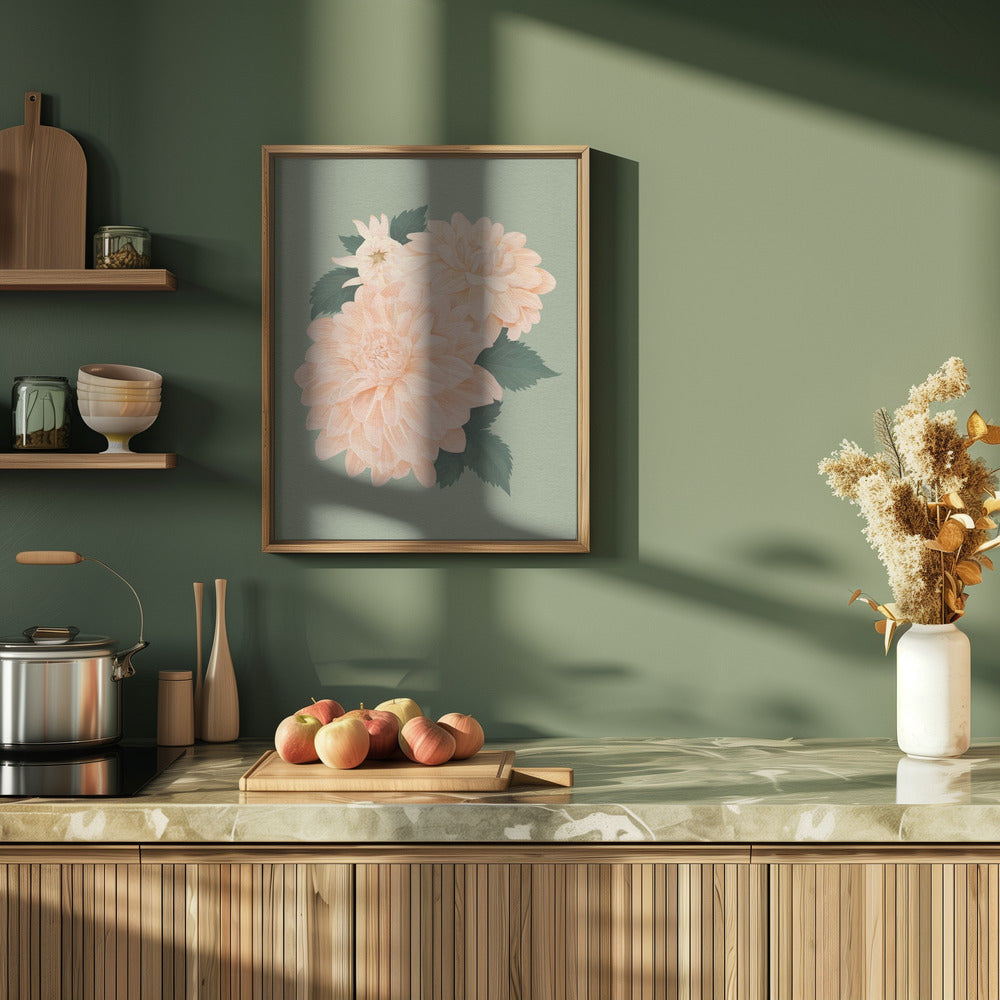 Aqua•real Canvas   Chiffon 2 Poster