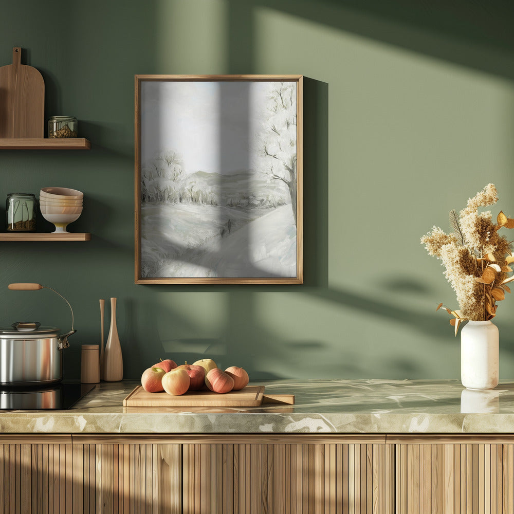 The winter stroll Poster