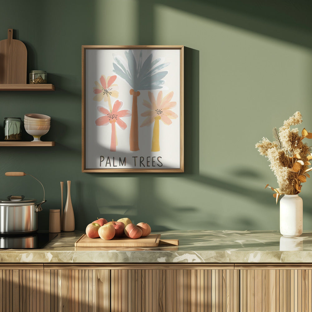 Palm Trees No 2 Poster