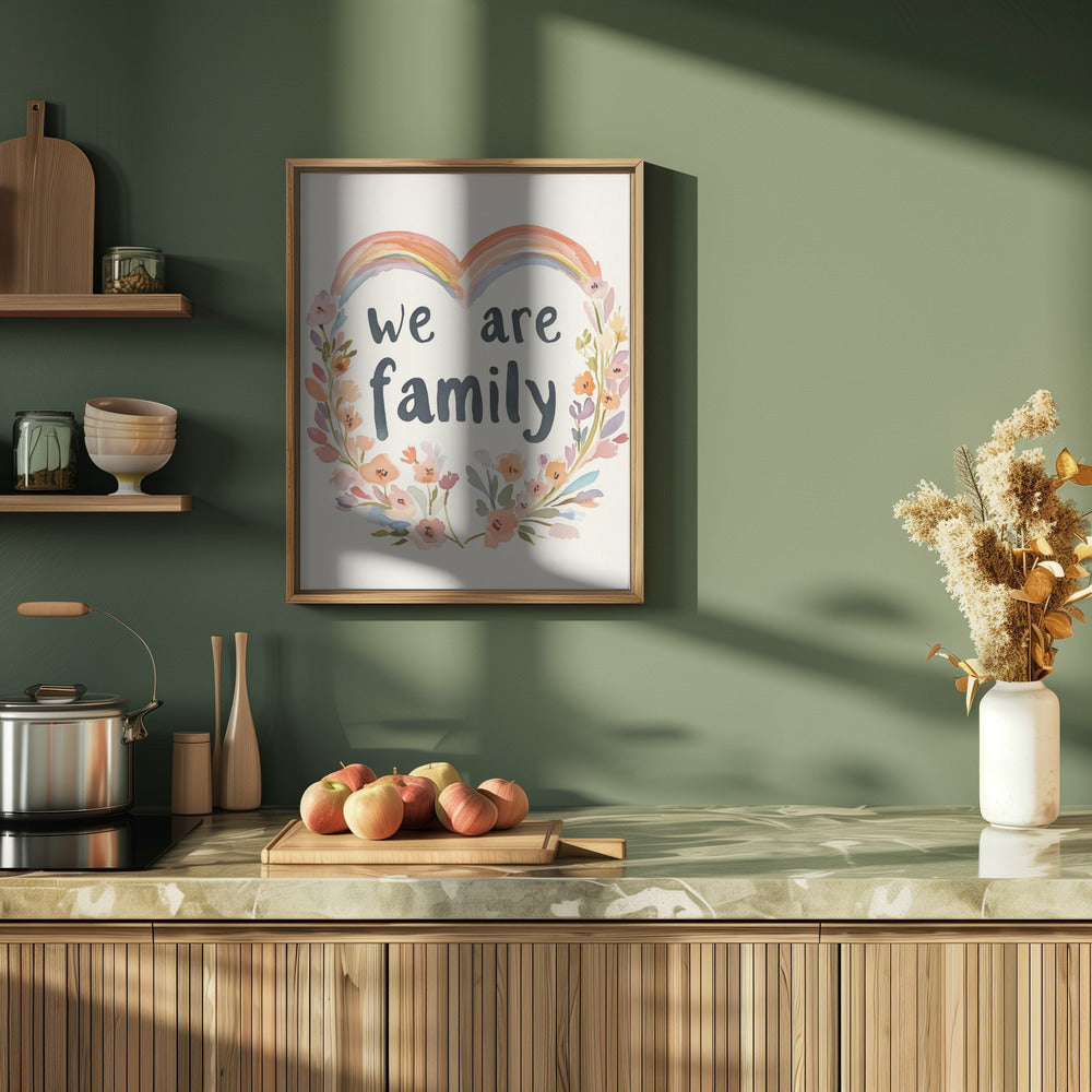 Wearefamily(floralno2) Poster