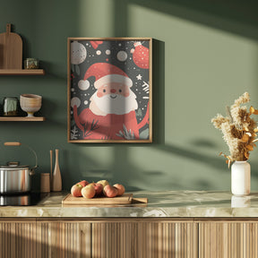 Happy Santa Poster