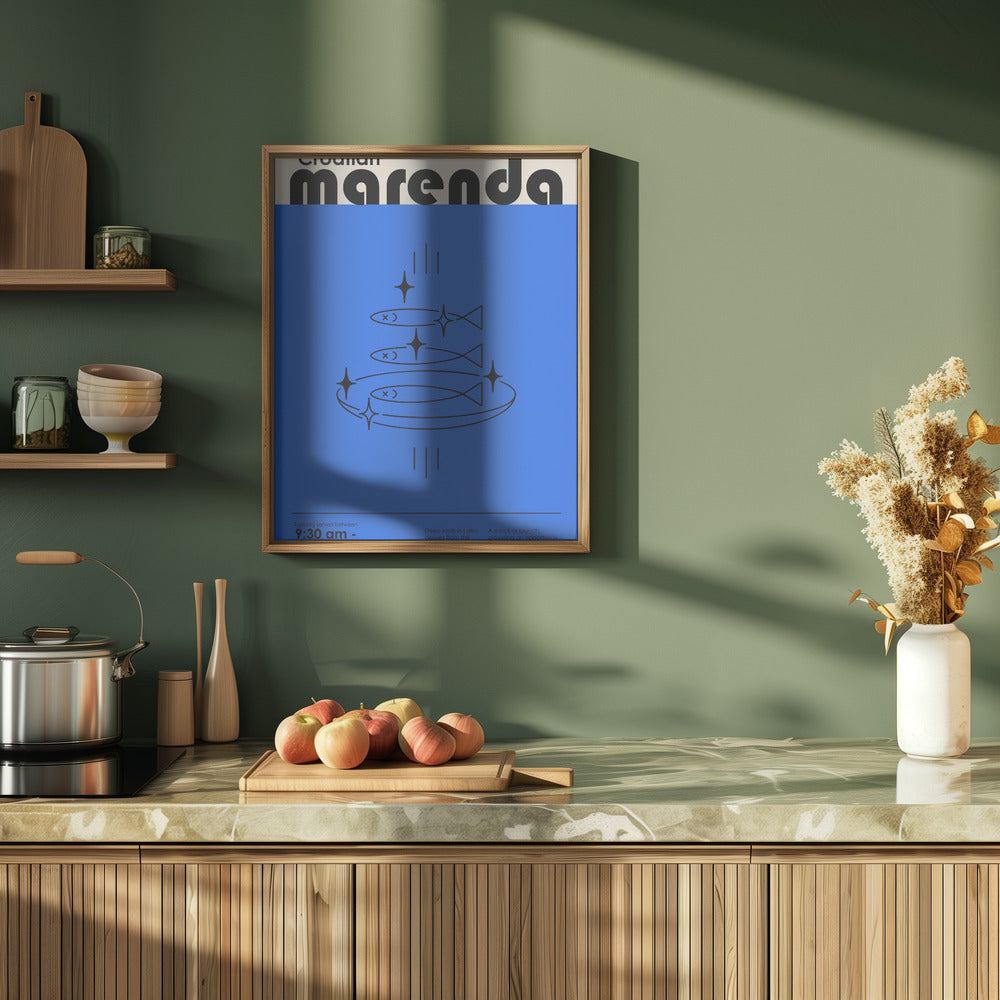 Croatian Marenda Poster