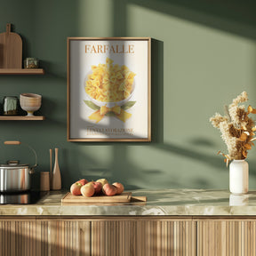 Pasta Farfalle Poster