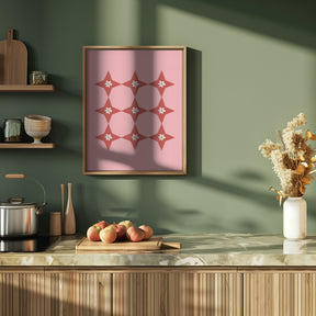 Flower Tile Poster