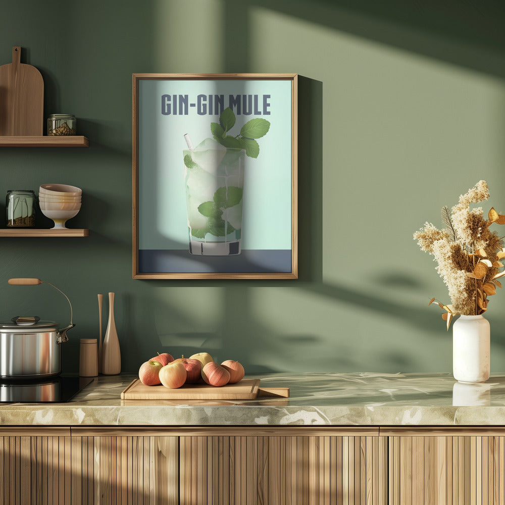 Gin Gin Mule Poster