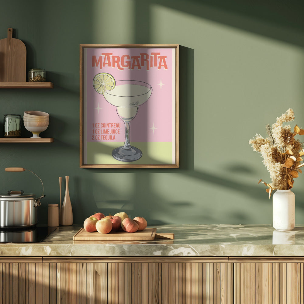 Margarita Cocktail Poster