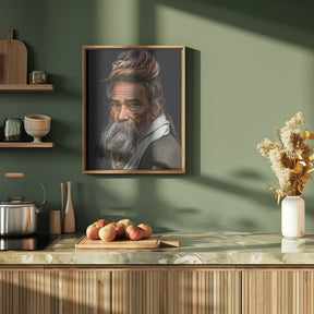 Portrait of a Sadhu... Poster