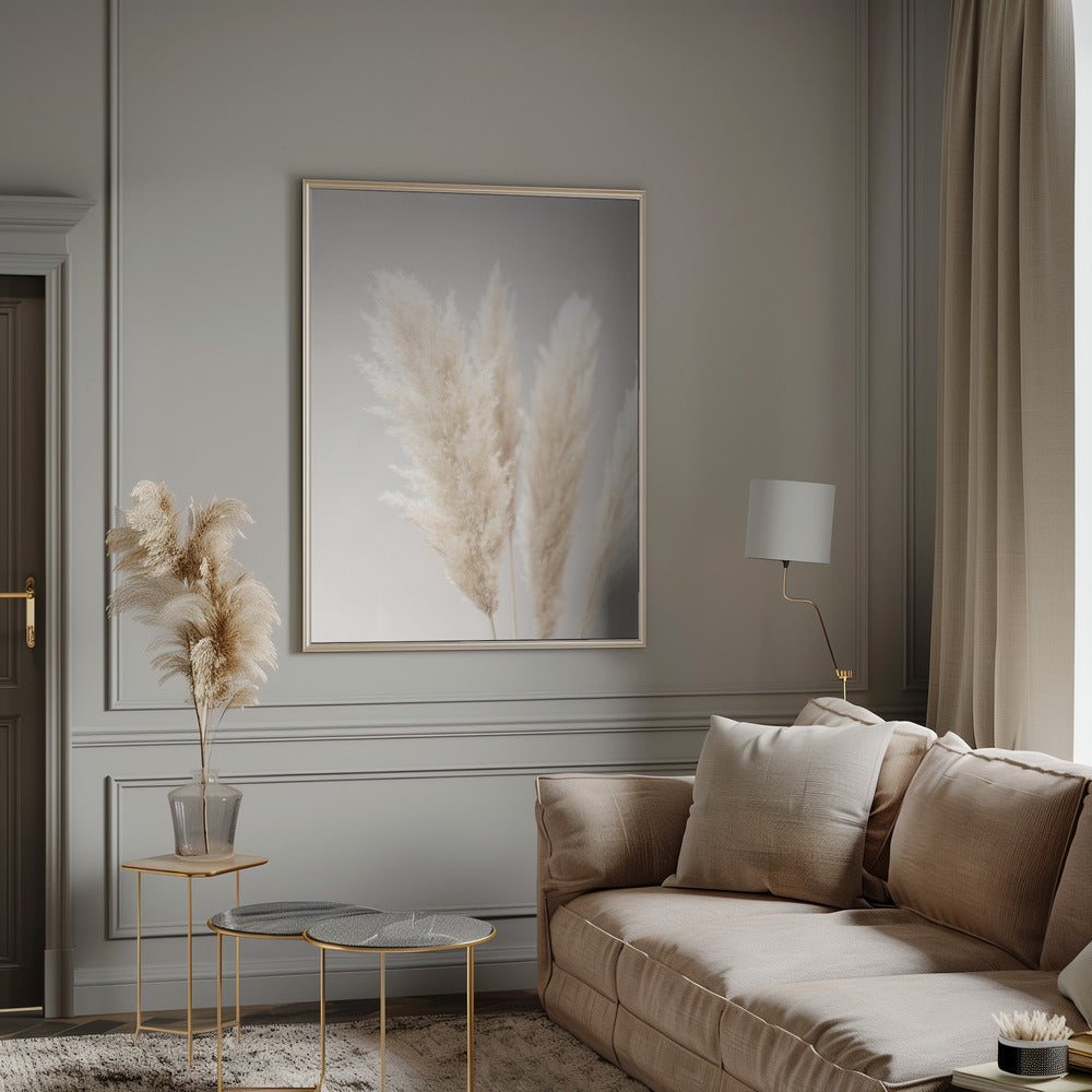 Pampas Grass Grey 02 Poster