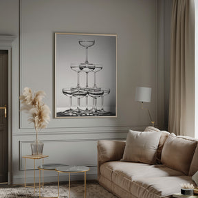 Champagne tower_6 Poster