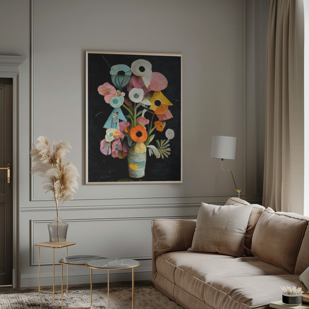 Les Fleurs Poster