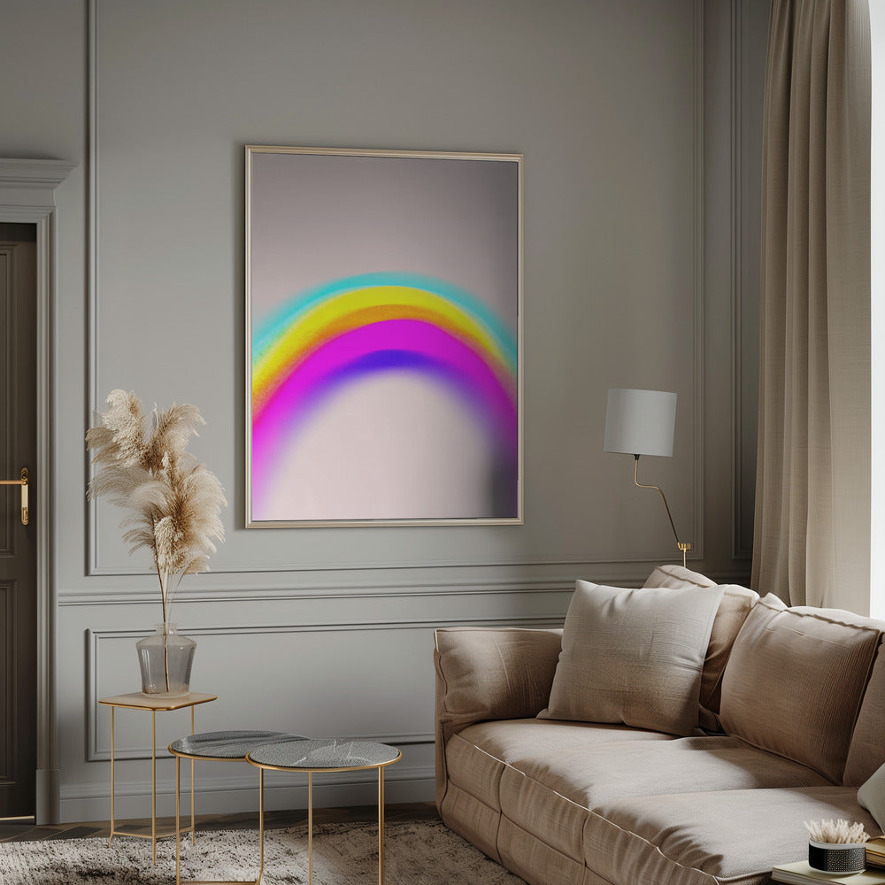 Space (Rainbow) No 5 Poster